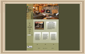 Real Estate web site mock-up	